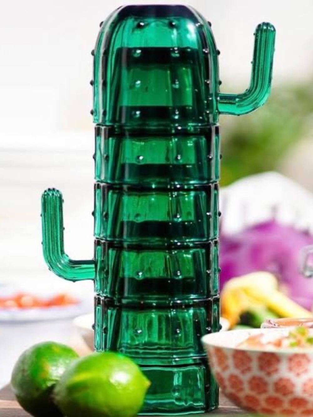SLANT Collections Cactus Glasses